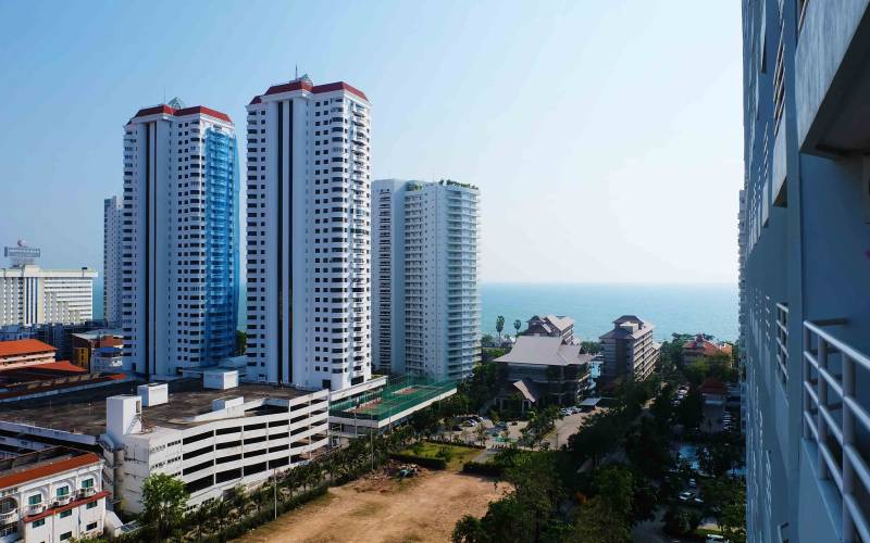 High-end condo for rent in Jomtien, 1 bedroom condo in View Talay 5 for rent, High floor condo in Jomtien for rent, Jomtien Properties, Property Excellence