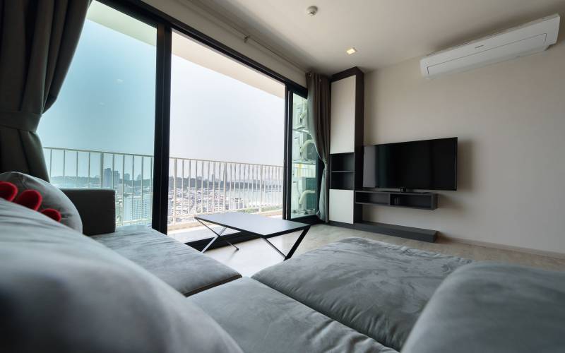 Top floor, 2 bedroom, condo, for sale, The Base, Pattaya